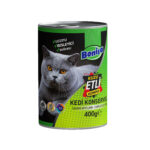 Bonisa Parça Kuzu Etli Yetişkin Kedi Konservesi 400 GR